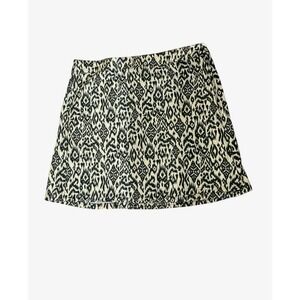RipSkirt Hawaii XL‎ Beige & Black Tribal Print Travel Skirt